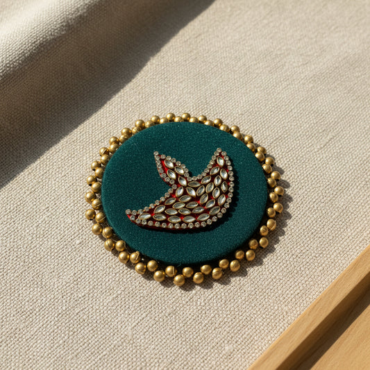 Decorative GREEN Diya