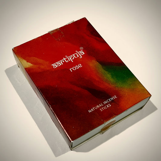 Aartipuja ROSE Natural Incense Sticks(30 unit)