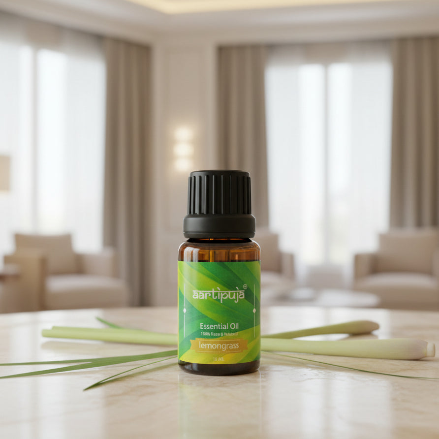 Aartipuja LEMONGRASS Essential Oil(10 ml)
