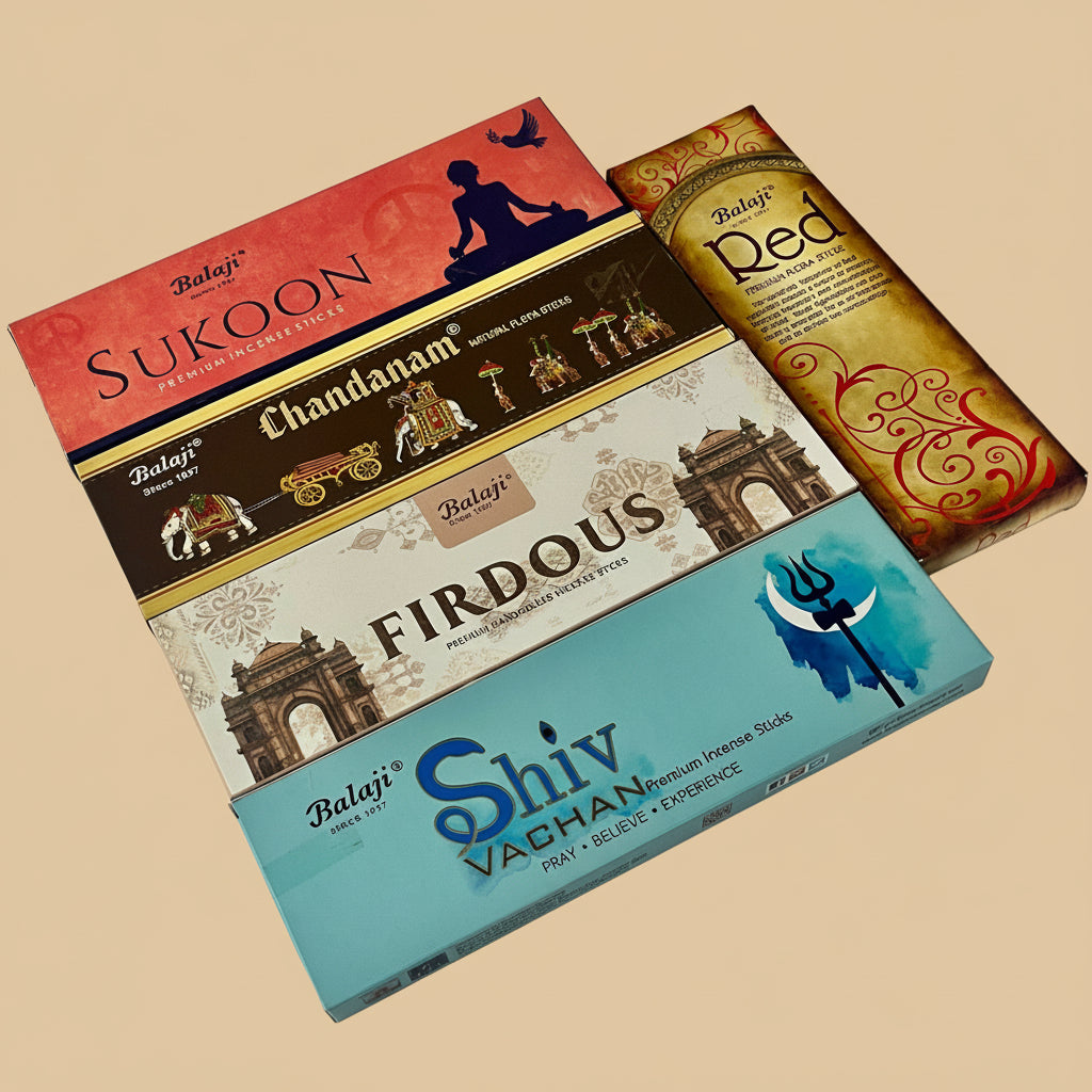 Balaji Traditional Incense Sticks Combo of 5