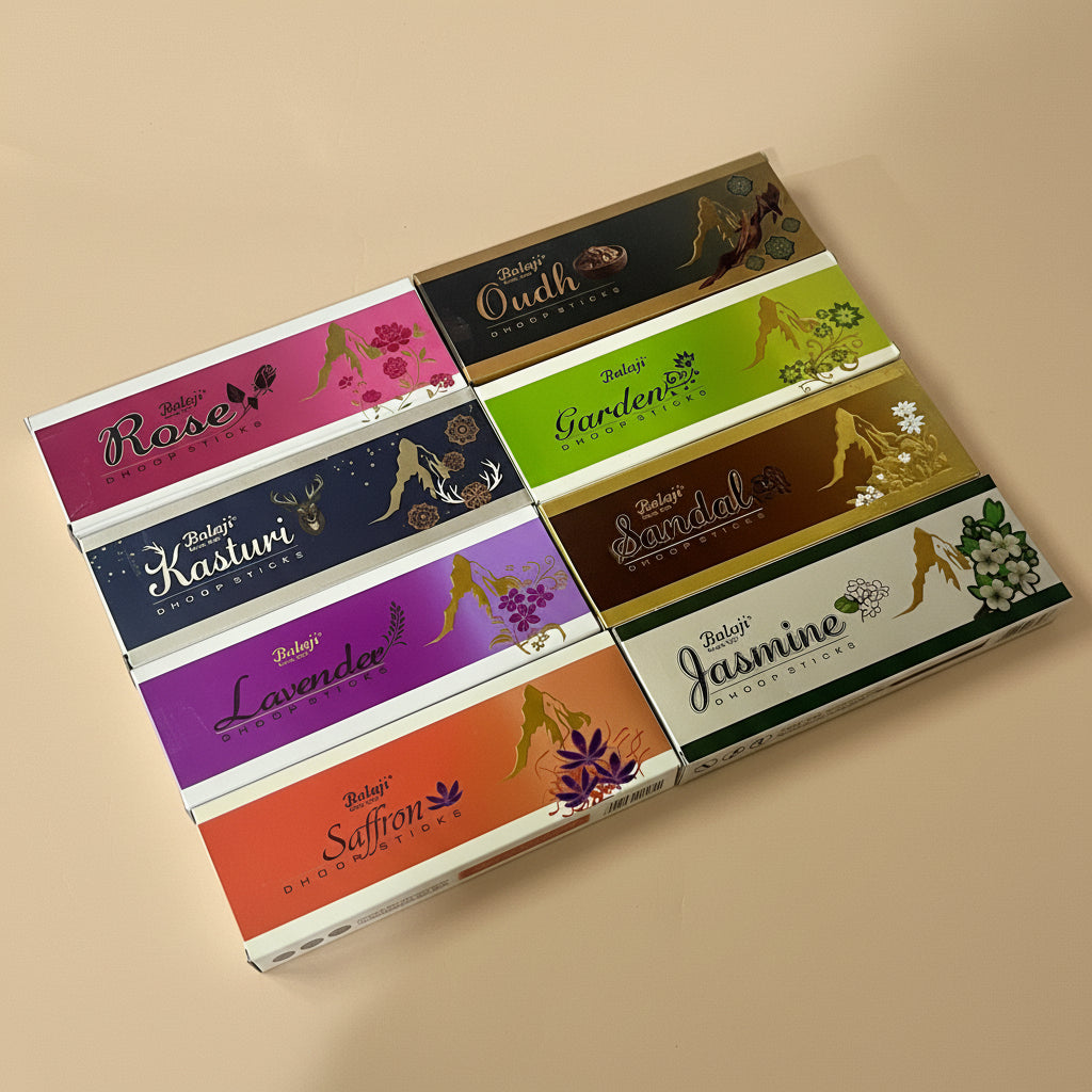 Balaji DHOOP Sticks Combo of 8