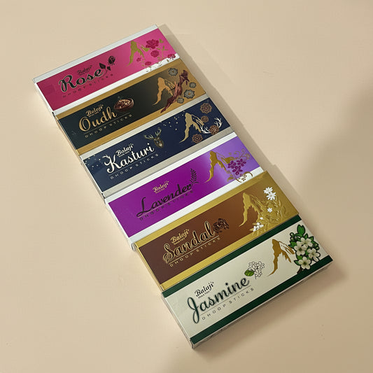 Balaji DHOOP Sticks Combo of 6