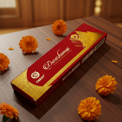 Orkay Fragrances DWARKAMAI Incense Sticks (100 Gm)