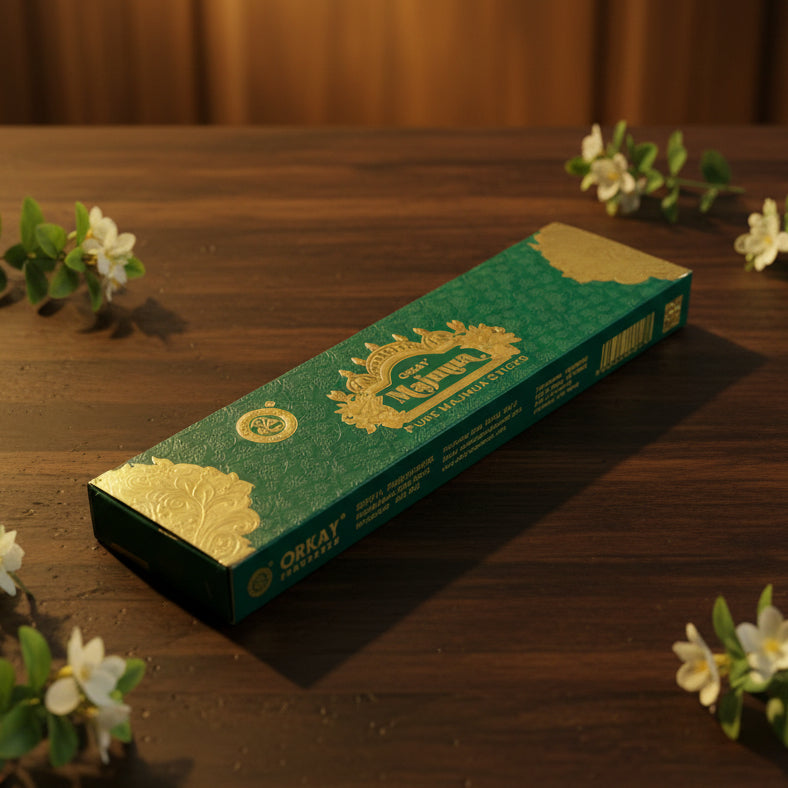 Orkay Fragrances Pure MAJMUA Incense Sticks (10 sticks)