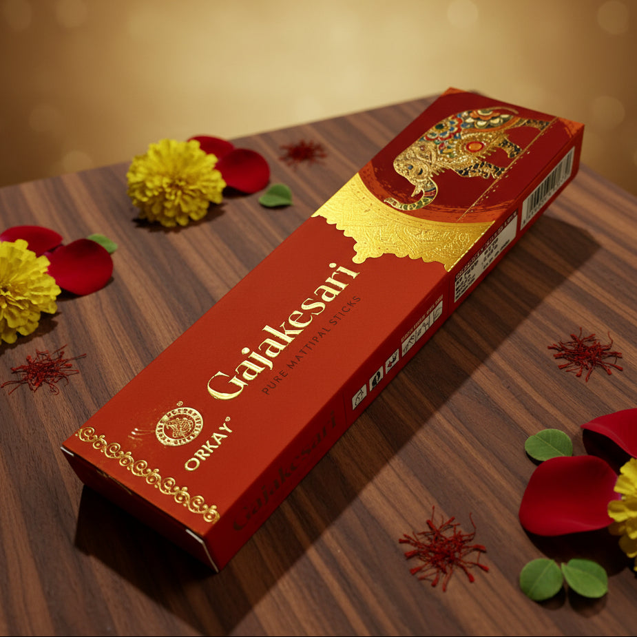 Orkay Fragrances GAJAKESARI Incense Sticks (100 Gm)
