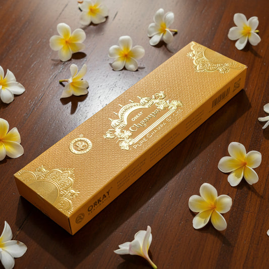 Orkay Fragrances Pure CHAMPA Incense Sticks (10 sticks)