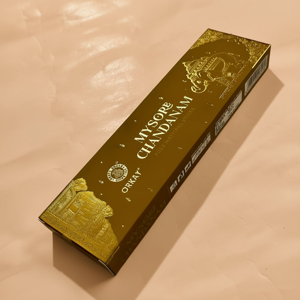 Orkay Fragrances MYSORE CHANDANAM Incense Sticks (100 Gm)