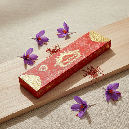 Orkay Fragrances Pure Saffron Incense Sticks (10 sticks)