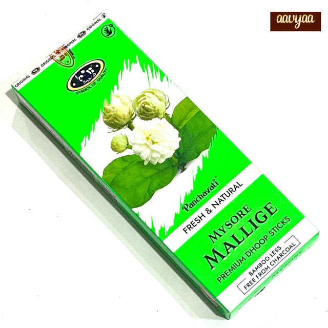 BIC Panchavati Mysore Mallige Premium dhoop Sticks (80gms)