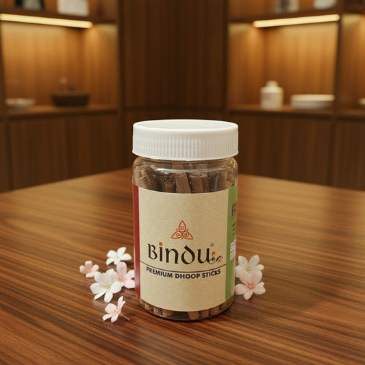 Balaji BINDU Premium Dhoop Sticks Jar (90 gms)