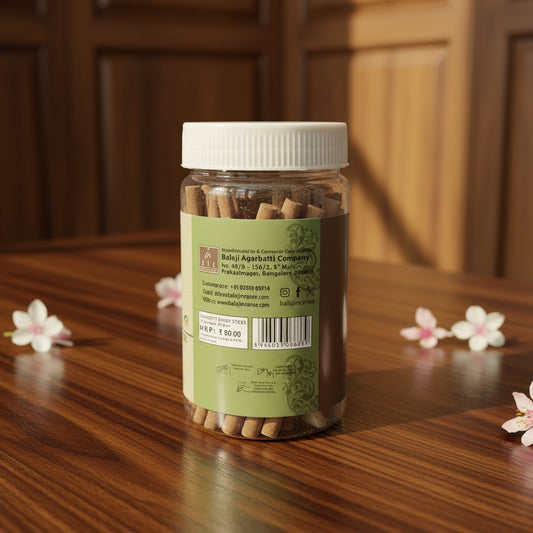Balaji BINDU Premium Dhoop Sticks Jar (90 gms)