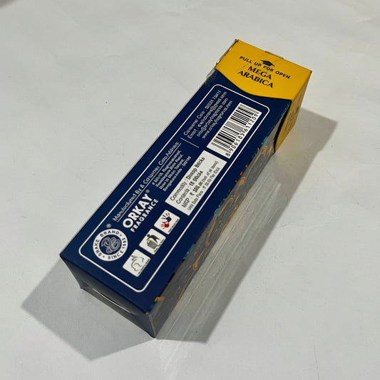 Orkay Fragrances MEGA ARABICA Dhoop Sticks (10 sticks)