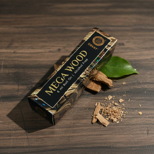 Orkay Fragrance MEGA WOOD Roll On Attar(6ml)