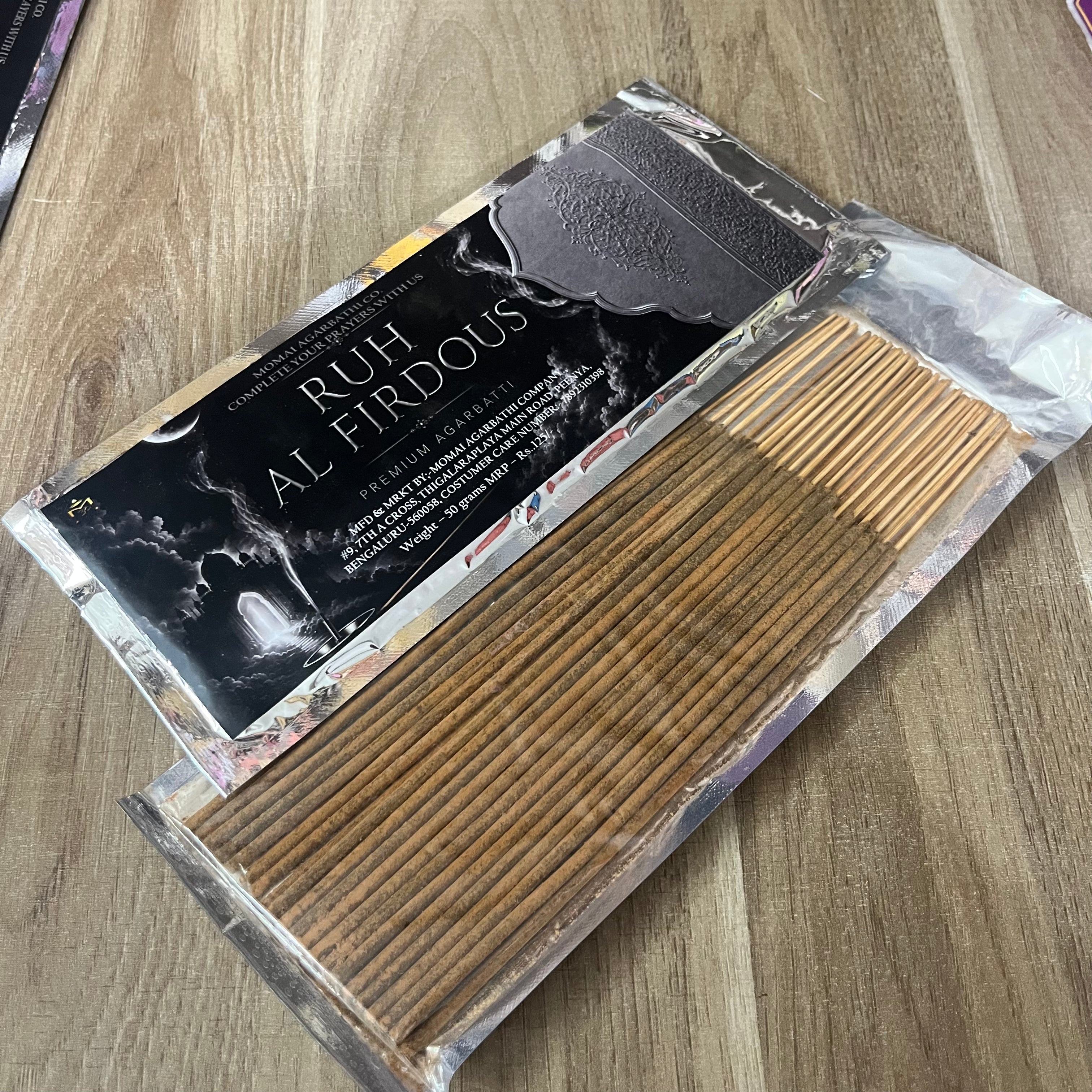 Momai RUH AL Firdous Incense sticks(50gm)