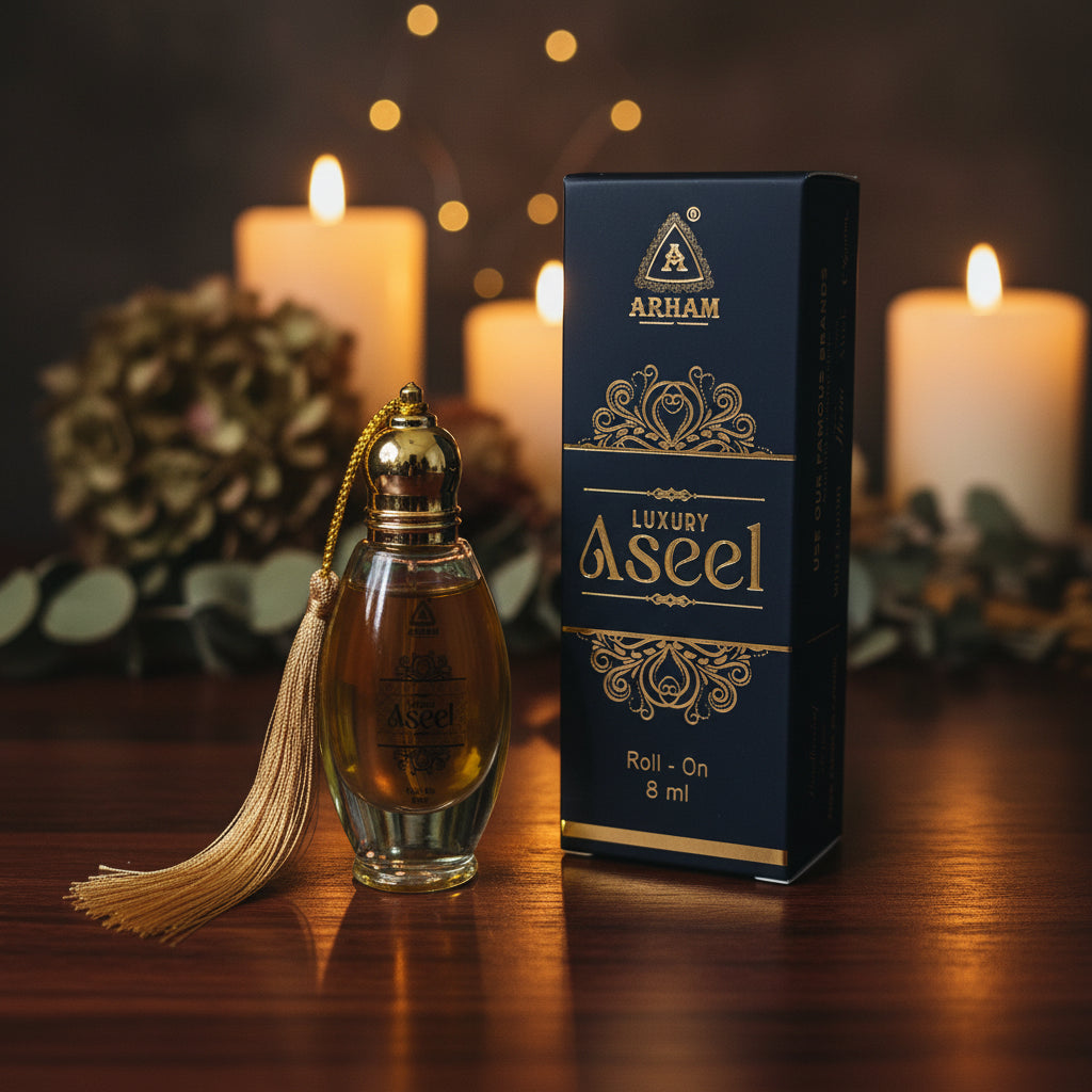 Arham Luxury Aseel Oudh Roll on Attars(8 ml)