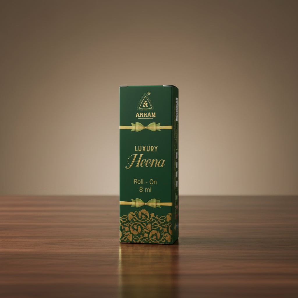 Arham Luxury HEENA Oudh Roll on Attars(8 ml)