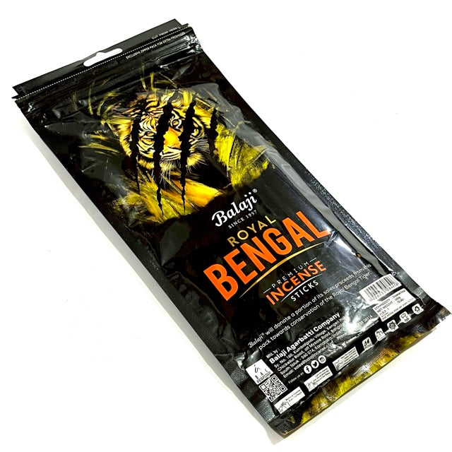 Balaji ROYAL BENGAL Premium Incense sticks ZIPPER (100g)