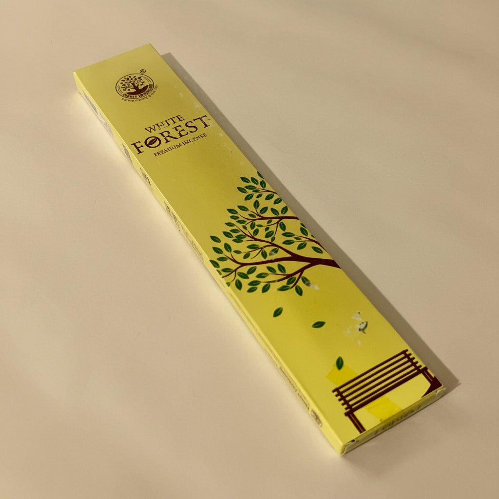 Forest WHITE FOREST  Premium Incense Sticks (10 sticks)