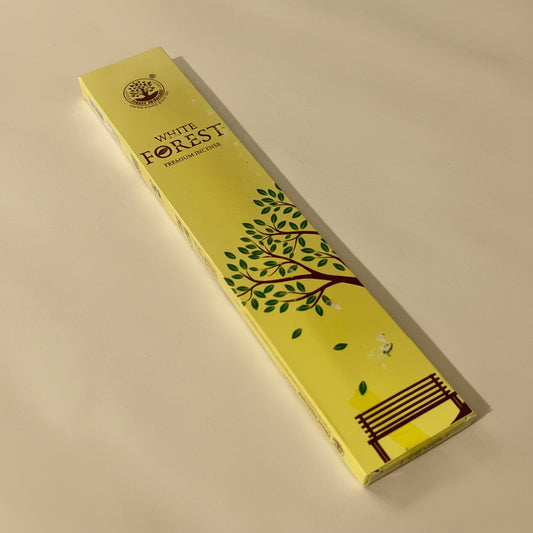 Forest WHITE FOREST  Premium Incense Sticks (10 sticks)