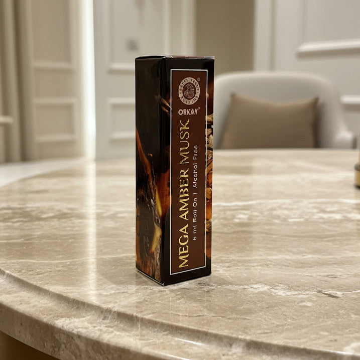 Orkay Fragrance MEGA AMBER MUSK Roll On Attar(6ml)