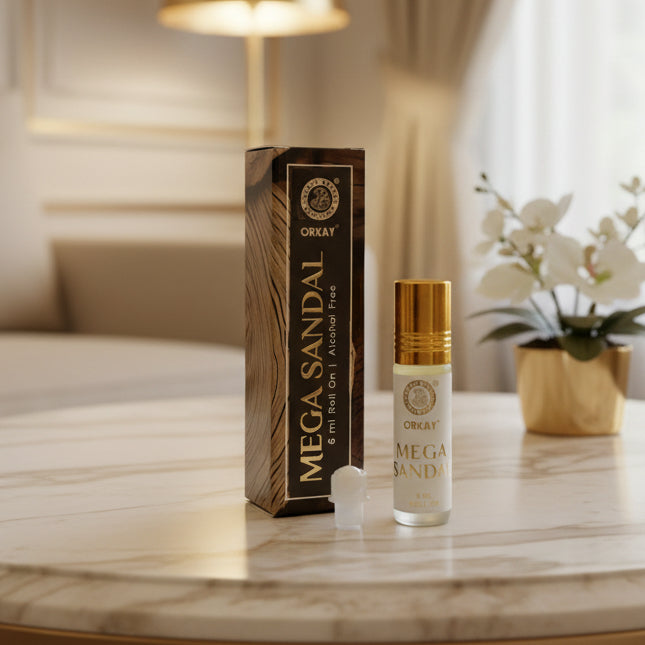 Orkay Fragrance MEGA SANDAL Roll On Attar(6ml)