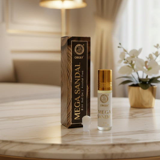 Orkay Fragrance MEGA SANDAL Roll On Attar(6ml)