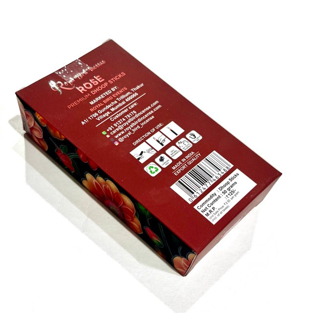 Royal bird Rose dhoop sticks (50 gms)