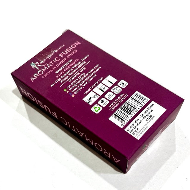 Royal bird Aromatic fusion dhoop sticks (50 gms)