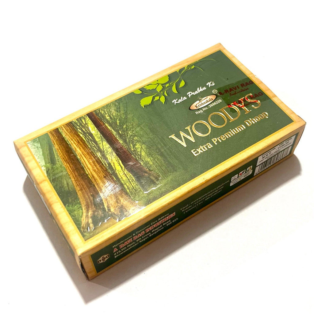 Krishnakala WOODYS Premium Wet Dhoop (10 sticks)
