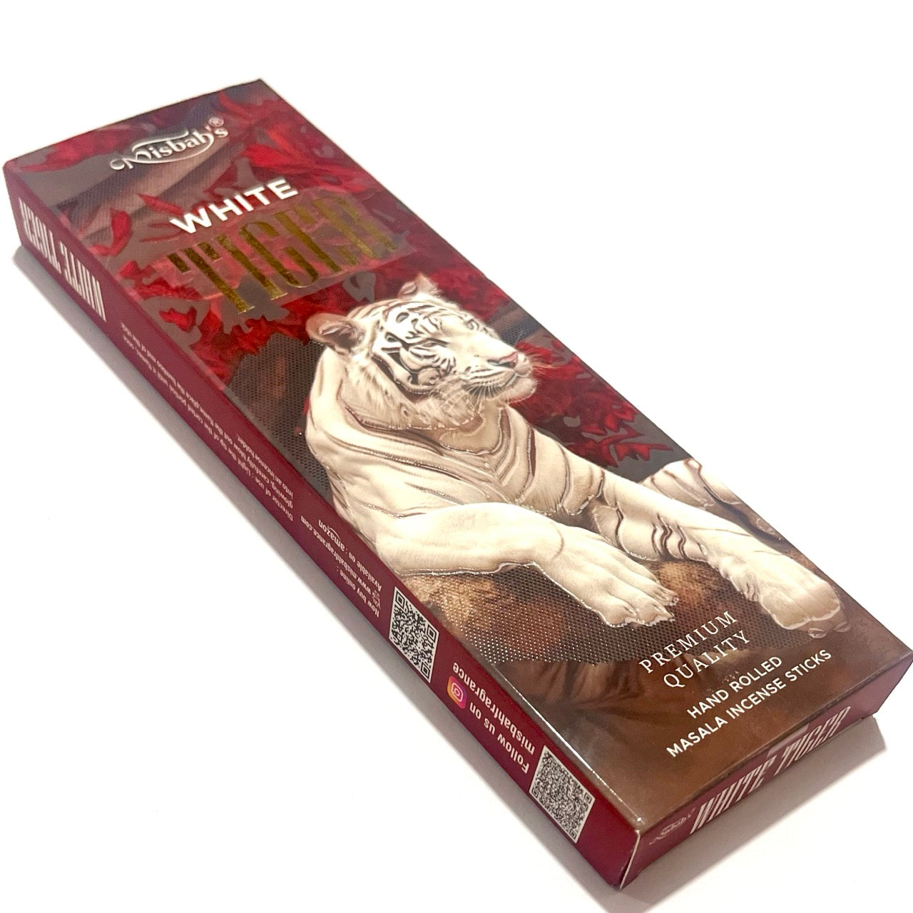 Misbah's WHITE TIGER Premium Masala Incense Sticks (50 gms)