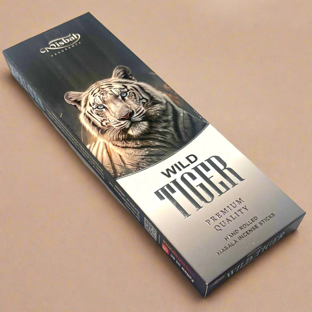 Misbah's WILD TIGER Premium Masala Incense Sticks (50 gms)