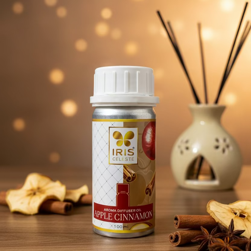 IRIS Celeste APPLE CINNAMON Aroma Diffuser Oil 100m