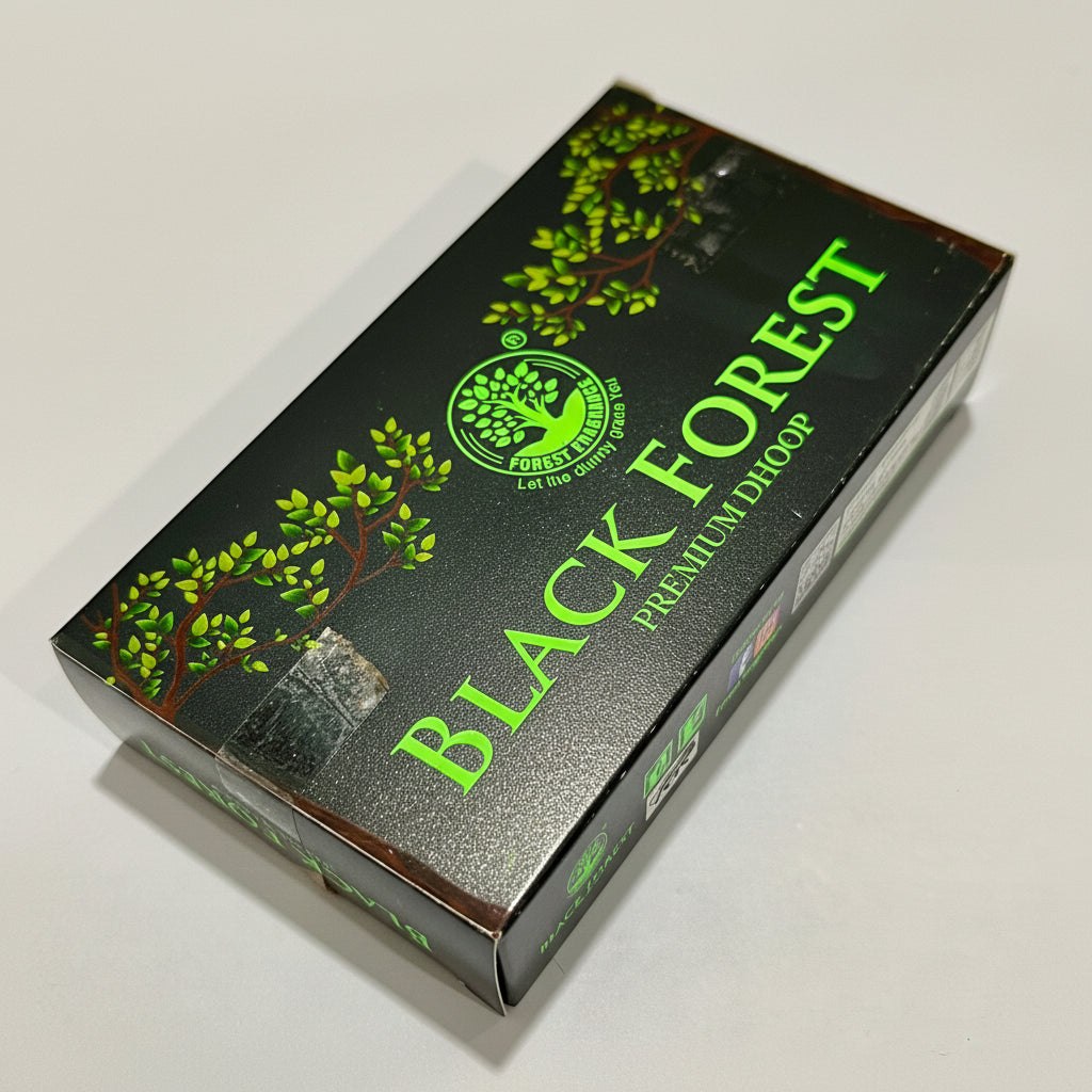 Forest BLACK FOREST Premium Wet Dhoop (10 sticks)