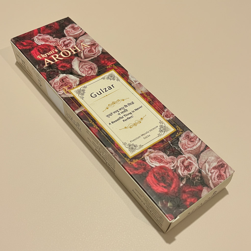 Ekruti's Aroha GULZAR Incense Sticks(50Gm)
