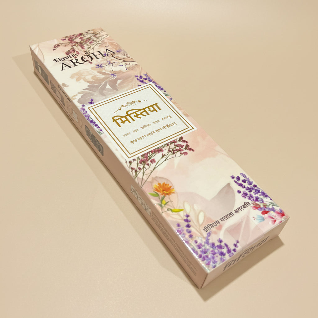 Ekruti's Aroha MISTIYA Incense Sticks(50Gm)