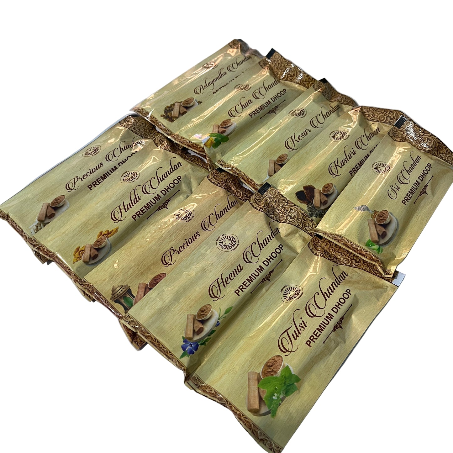 Krishnakala CHANDAN DARBAR Premium Dhoop(10 Pouches)