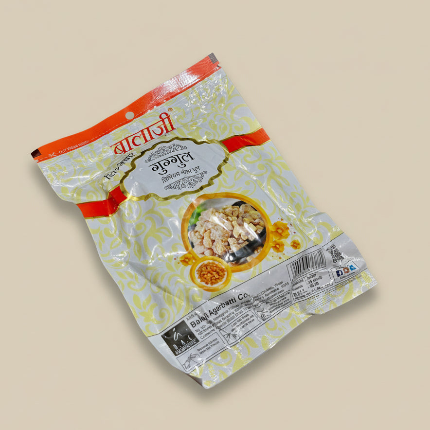 Balaji Guggal Premium Wet Dhoop  Pouch (20 sticks)