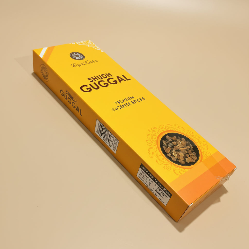 Raviikara SHUDH GUGGAL premium incense sticks (250 gm)
