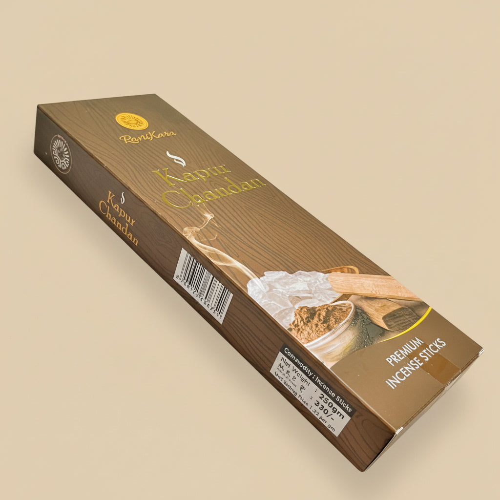 Raviikara KAPUR CHANDAN Premium Incense Sticks (250 gm)