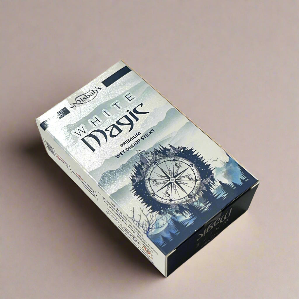 Misbah's WHITE MAGIC Premium Wet Dhoop (10 sticks)