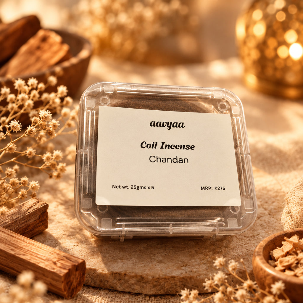 aavyaa chandan coil incense -5 pcs