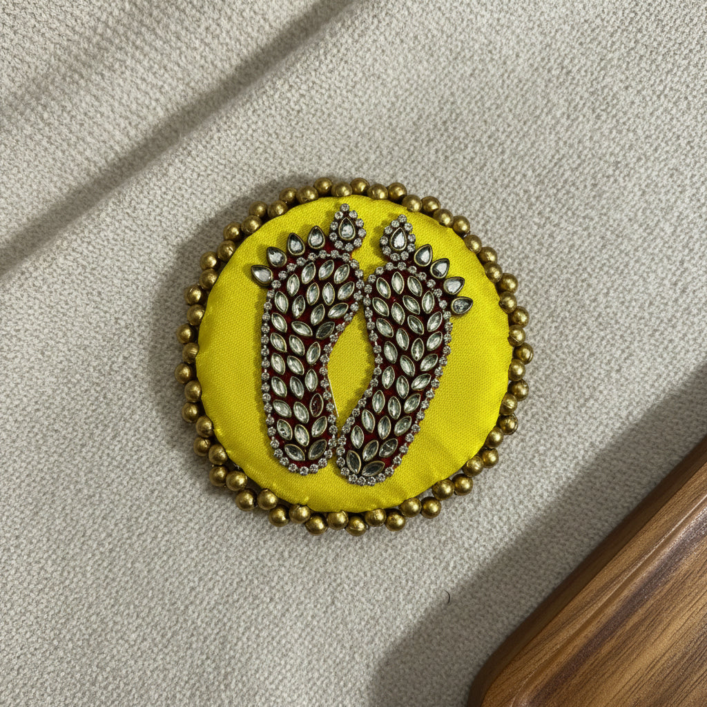 Decorative Charan Padak