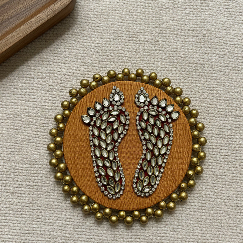 Decorative Charan Padak