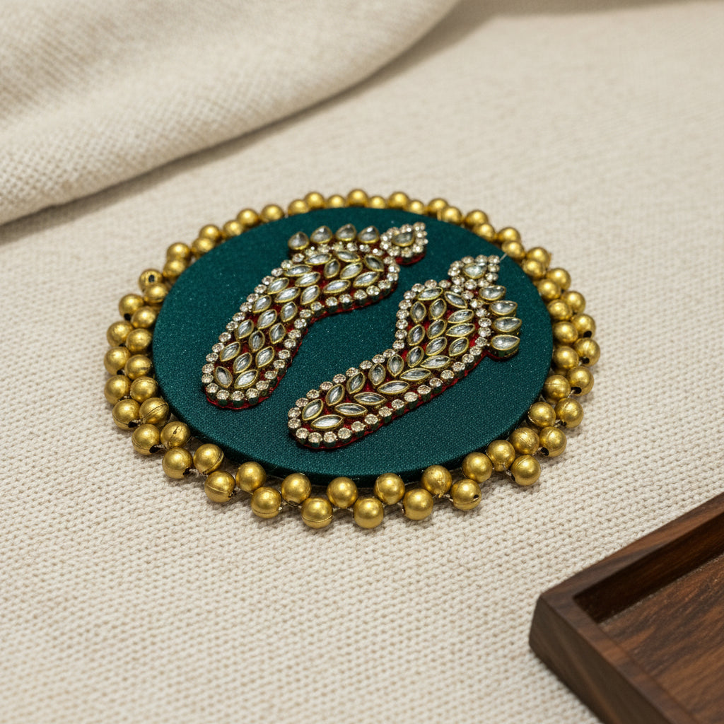 Decorative Charan Padak