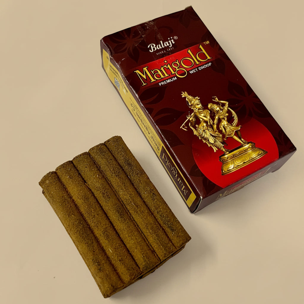 Balaji MARIGOLD Premium Wet Dhoop Sticks (100 gms)