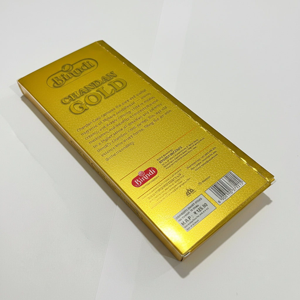 Binndi CHANDAN GOLD Luxury Dhoop Sticks(10 Sticks)