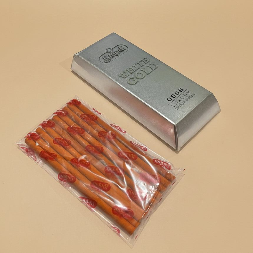 Binndi WHITE GOLD Luxury Dhoop Sticks(10 Sticks)