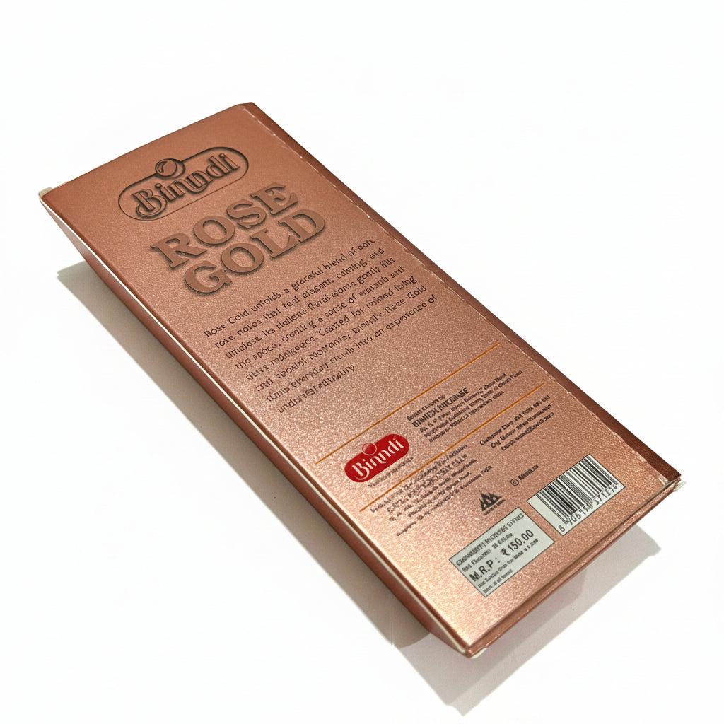 Binndi ROSE GOLD Luxury Dhoop Sticks(10 Sticks)