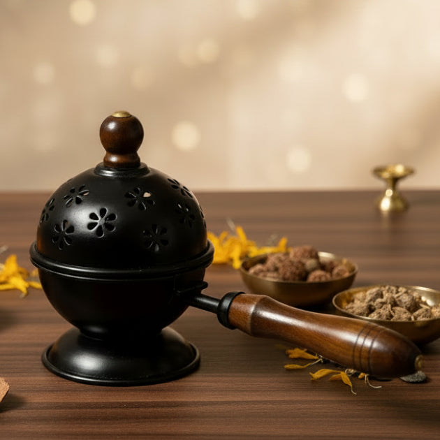 Aartipuja Incense Burner/ Dhuni (BIG)