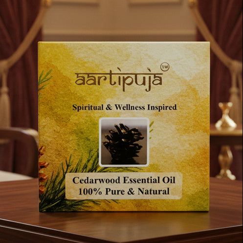 Aartipuja CEDARWOOD Essential Oil(10 ml)